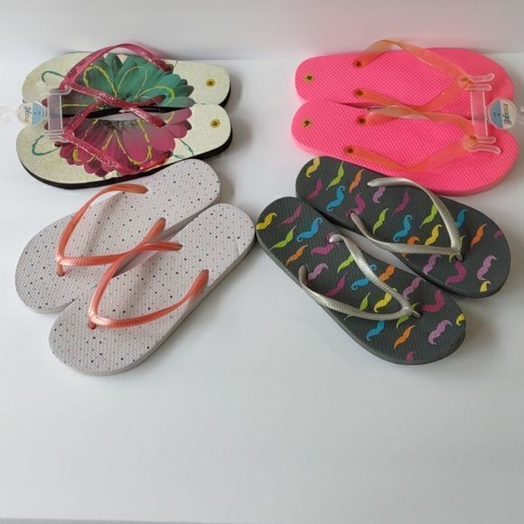 Bundle of Flip Flops - 4 Sets - Please Read Description- Sz 8/9 - Picture 7 of 12